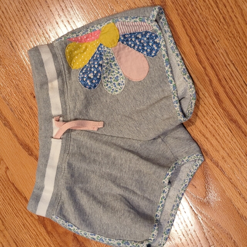 Mini Boden Applique Jersey Shorts